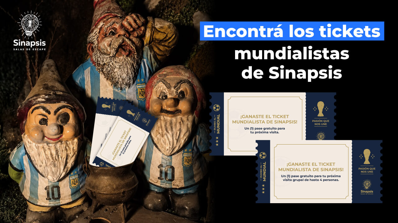 Encontrá los tickets mundialistas de Sinapsis